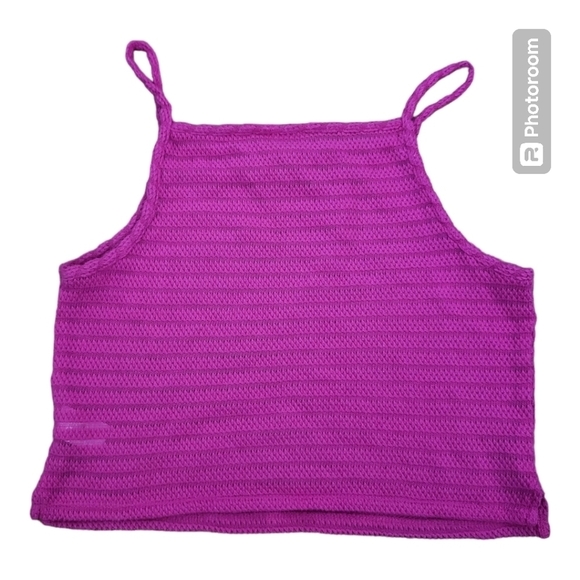 💕A.N.A knit cropped tank top - Picture 2 of 4